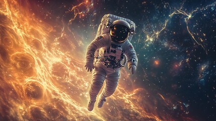 Indian astronaut exploring parallel universe where energy field dictate flow of time space Their journey reveals hidden connection between different dimension potential groundbreaking discovery