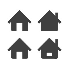house icon set