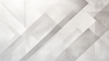 Abstract Geometric White and Gray Background