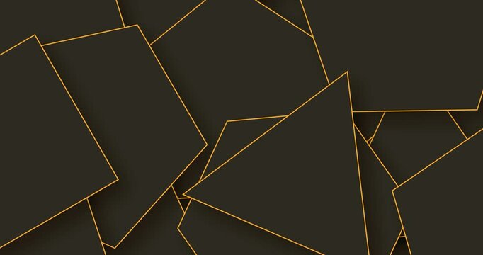 Dark elegant abstract geometric pattern