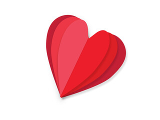 Paper Heart: A simple yet powerful symbol of love and affection, this layered heart graphic is perfect for Valentine's Day, anniversaries, or any occasion where you want to express your feelings.