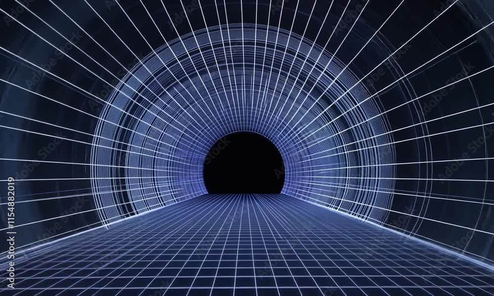 Poster abstract digital tunnel: a gridded pathway into the unknown