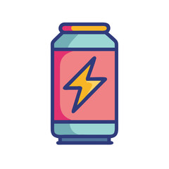 energy drink icon design