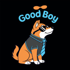 Good Boy t shirt design