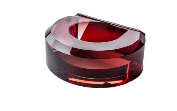 Red Tape Holder on transparent background PNG.
