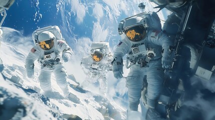 Japanese astronaut using advanced technology explore universe where boundary of reality defined energy field uncovering new theory quantum mechanics potential scientific breakthroughs cosmic evolution