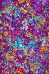 Abstract watercolor digital art painting soft focus for texture background	
