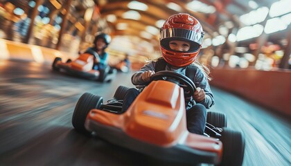 Exciting Indoor Go-Kart Racing Experience for Kids and Families