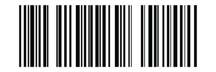 Bar code. Barcode illustration. Editable color. isolated on white background. vector illustration.
