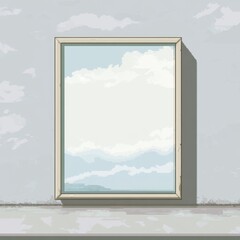 Picture Frame Hanging on Wall