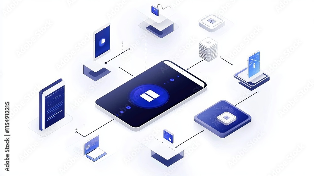 Poster digital wallet functionality controlled by blockchain and smart contracts