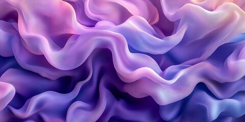 Obraz premium Abstract purple and pink fabric waves.