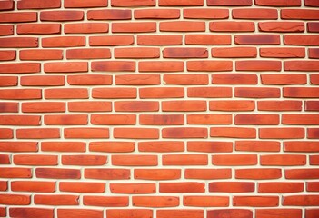 Featuring A close-up of a red brick wall with rough texture.