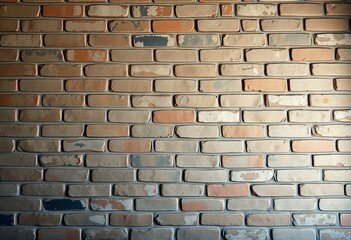 Elegant Featuring Old, weathered brick wall with texture.