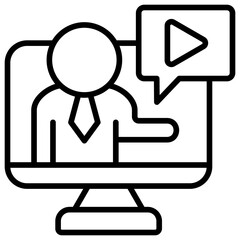 Video Tutorial Icon
