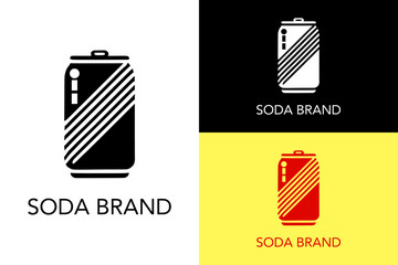 illustration of a drink can, beverages company logo, smoothies bar, drinks, juice bar, bartender, soda logo, brand, lines, bubbles, soft drinks, cold drinks, energy drinks, vector arts