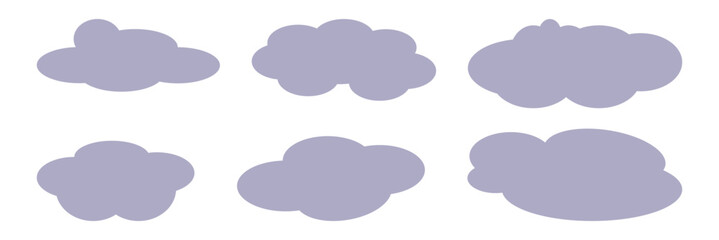 cloud vector. symbol, sign icon