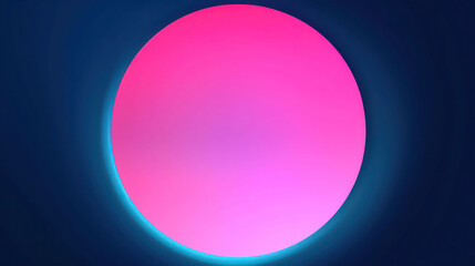 Obraz premium blue and pink gradation.abstract frame background.colorful.minimalist.circle effect style.eps 10