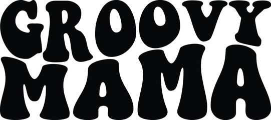 Happy groovy svg design