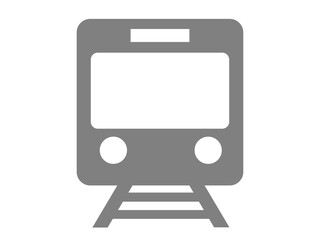 Fototapeta premium 電車のアイコン・シルエット