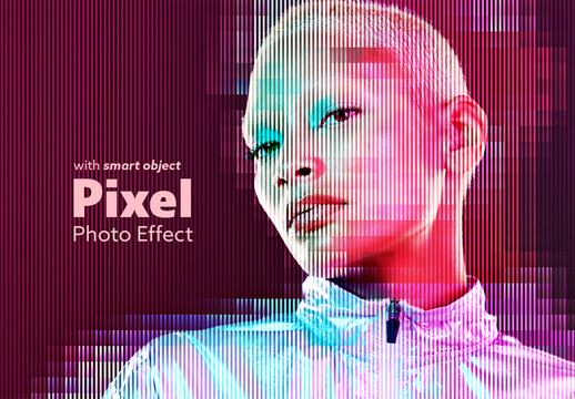 Pixel Photo Effect