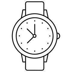 Minimalist Line Art Watch Design Sleek Dial & Clean Straps