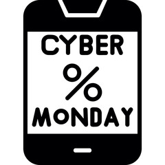 Cyber Monday icon