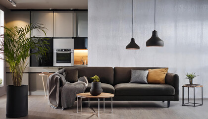 living room of a beautiful house