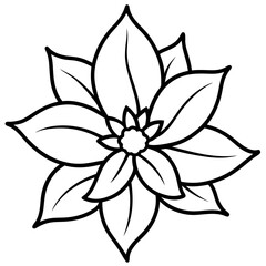 Blossom Charm line art art vector