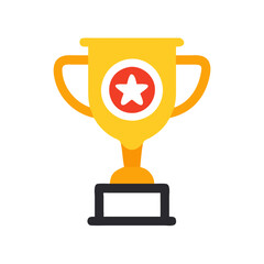 trophy icon design