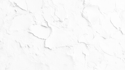 Abstract white and grey cement wall texture and background. White grunge cement wall texture background. Wall fragment with scratches and cracks. It can be used as a background. 