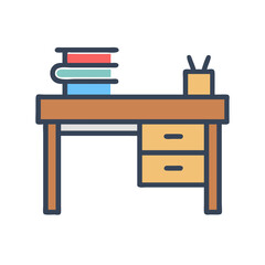 desk icon design