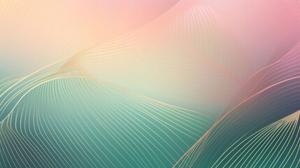 Elegant background with line pattern on luxury pastel color gradient. Premium abstract vector...