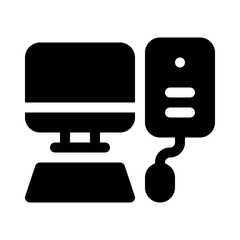 Desktop glyph icon