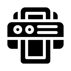 Printer glyph icon