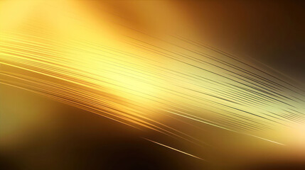 Golden background. Abstract light gold metal gradient. Vector blurred illustration