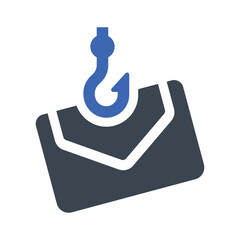 Email phishing icon