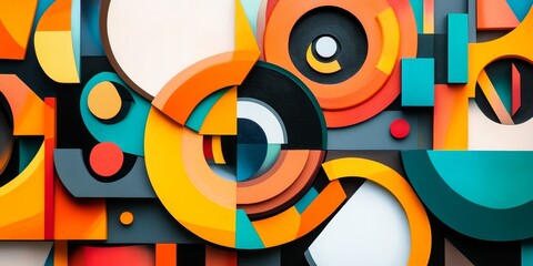 Vibrant combinations of shape and color create a stunning visual experience. Explore how unique combinations of shape and color can enhance artistic expression and design creativity.