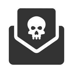 Email virus icon