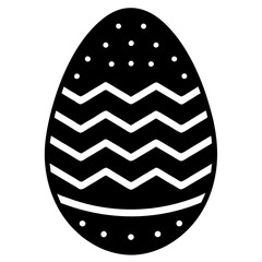 Retro Vintage Easter Egg