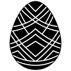 Retro Vintage Easter Egg