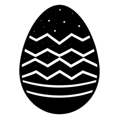 Retro Vintage Easter Egg