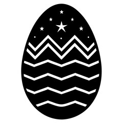 Retro Vintage Easter Egg