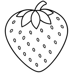 Strawberry art vector