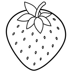 Strawberry art vector
