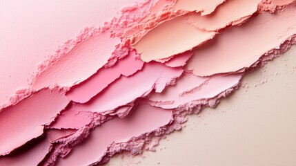 Obraz premium Abstract Pink Powder Background - Made with Generative AI