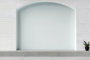 Fototapeta premium Professional Advertising Mockup with Empty Space to Showcase Your Ad Designs