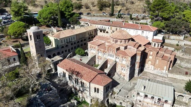 Holy Monastery of Hosios Loukas, in Boeotia, Greece