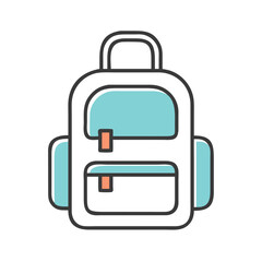 backpack icon design