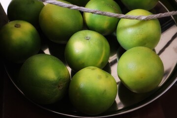 fresh green apples